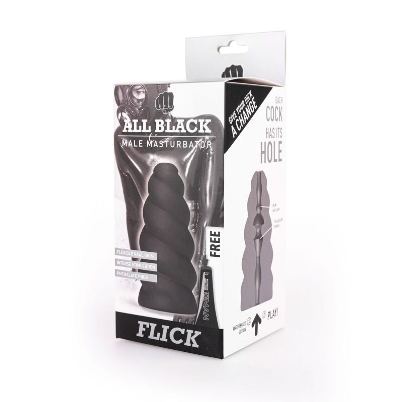 ALL BLACK - Flick Masturbator