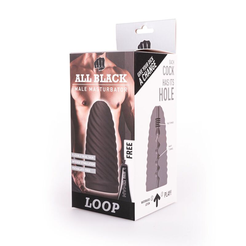 ALL BLACK - Loop Masturbator Modell 1