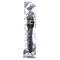 ALL BLACK - Oppblåsbar Analdusj Silikon 27 cm