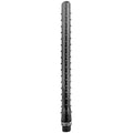 ALL BLACK - Riflet analdusj i silikon 27 cm