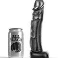 ALL BLACK - Dildo Sort 22 cm