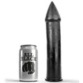 ALL BLACK - Dildo Sort 24 cm