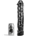 ALL BLACK - Giant Fisting-dildo Sort 32 cm