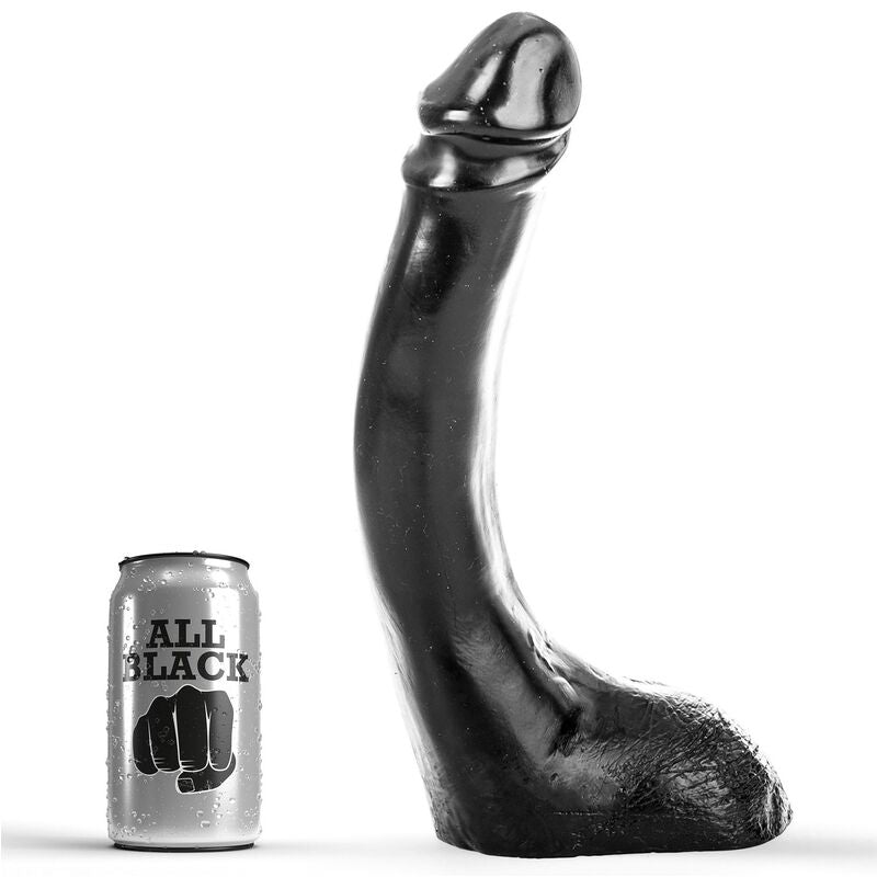 ALL BLACK - Fisting-dildo Sort 29 cm