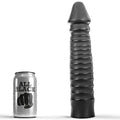 ALL BLACK - Dildo Sort 26 cm