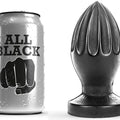 ALL BLACK - Analplugg Sort 12 cm