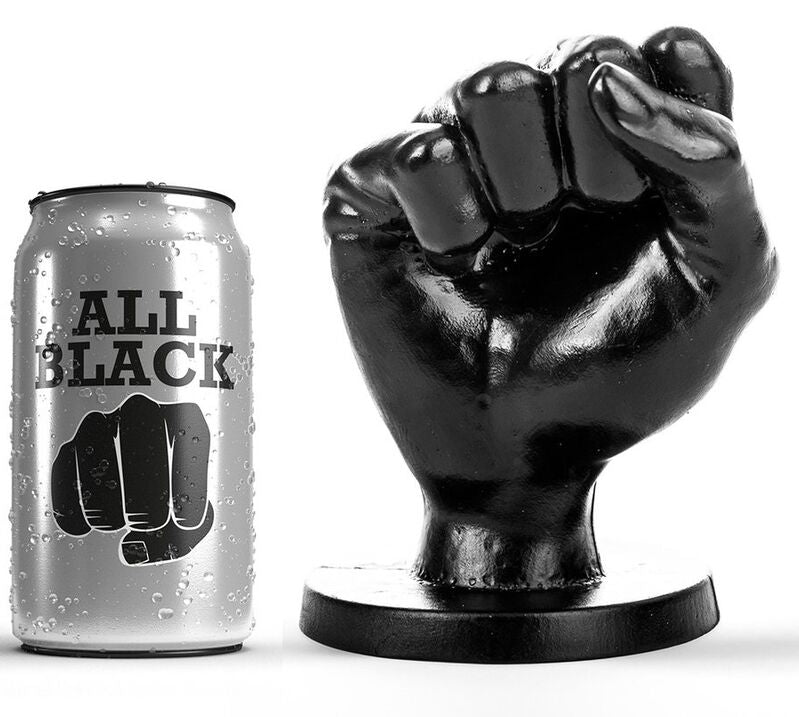 ALL BLACK - Fist Analplugg 14 cm