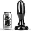 ALL BLACK - Analplugg Sort 19,5 cm