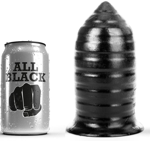 ALL BLACK - Analplugg 16 cm