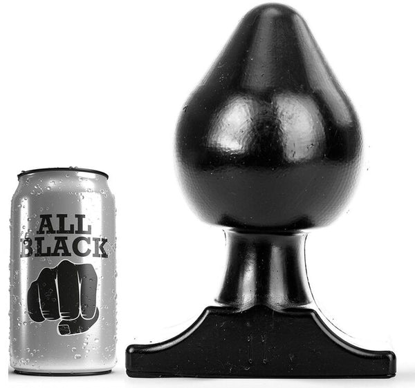ALL BLACK - Analplugg 19 cm