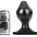 ALL BLACK - Analplugg Sort 17 cm