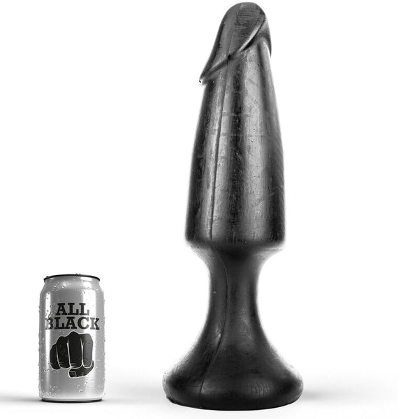 ALL BLACK - Analplugg Sort 35 cm