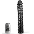 ALL BLACK - Dildo Sort 38 cm