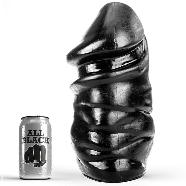 ALL BLACK - Dildo Sort 32 cm