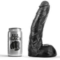 ALL BLACK - Dildo Sort 22 cm