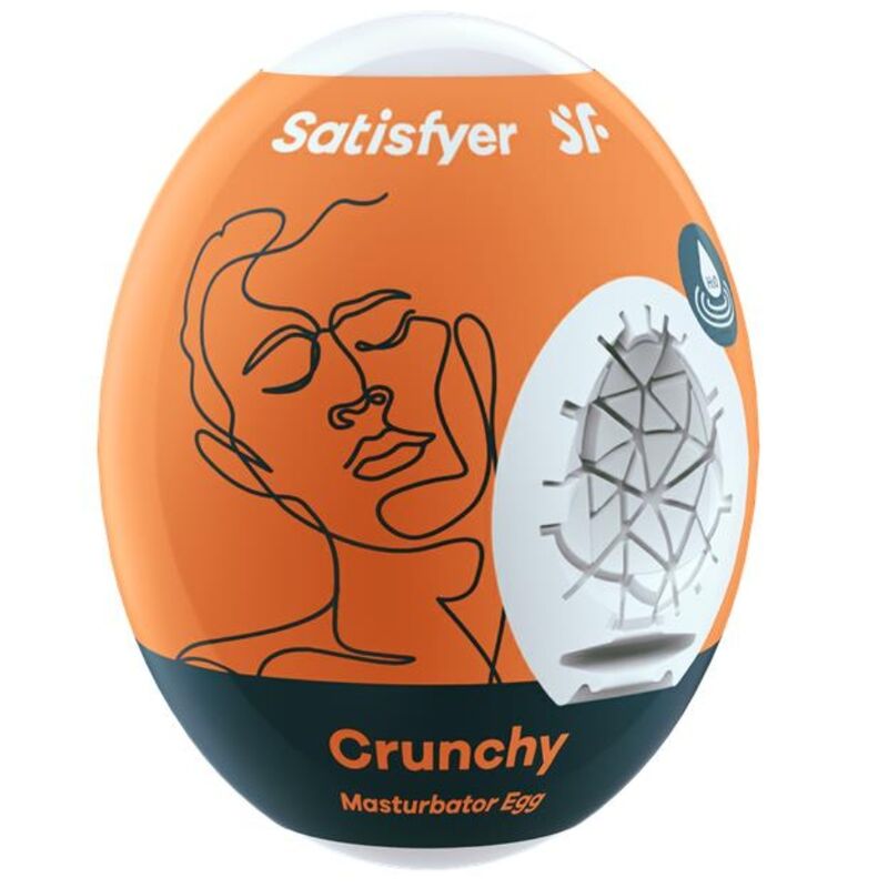 SATISFYER - Crunchy Masturbator-egg