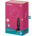 SATISFYER - Plug-ilicious 2 Vibrerende Analplugg med App