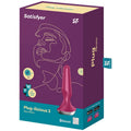 SATISFYER - Plug-ilicious 2 Vibrerende Analplugg med App Bær