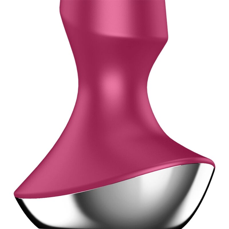 SATISFYER - Plug-ilicious 2 Vibrerende Analplugg med App Bær