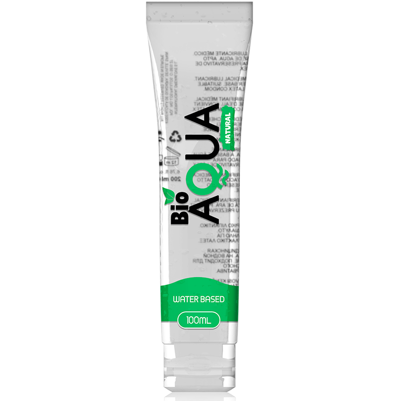 BIOAQUA - Naturlig vannbasert glidemiddel 100 ml