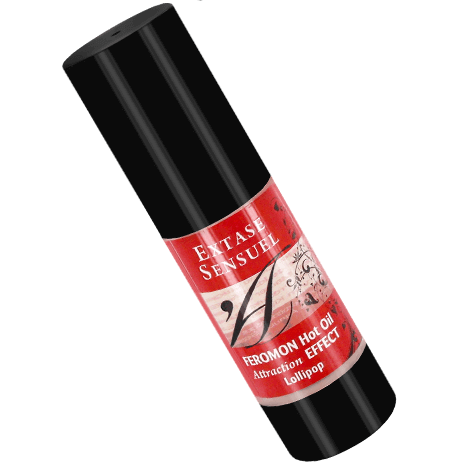 EXTASE SENSUAL - Varmende massasjeolje med feromoner Slikkepinne 30 ml