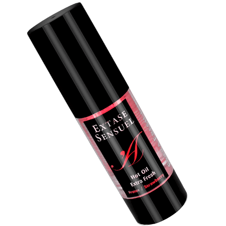 EXTASE SENSUAL - Stimulerende varmeolje Jordbær 35 ml