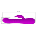 PRETTY LOVE - Molly Oppladbar Rabbitvibrator med rotasjon