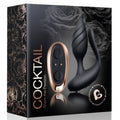 ROCKS-OFF - Cocktail Parvibrator med fjernkontroll