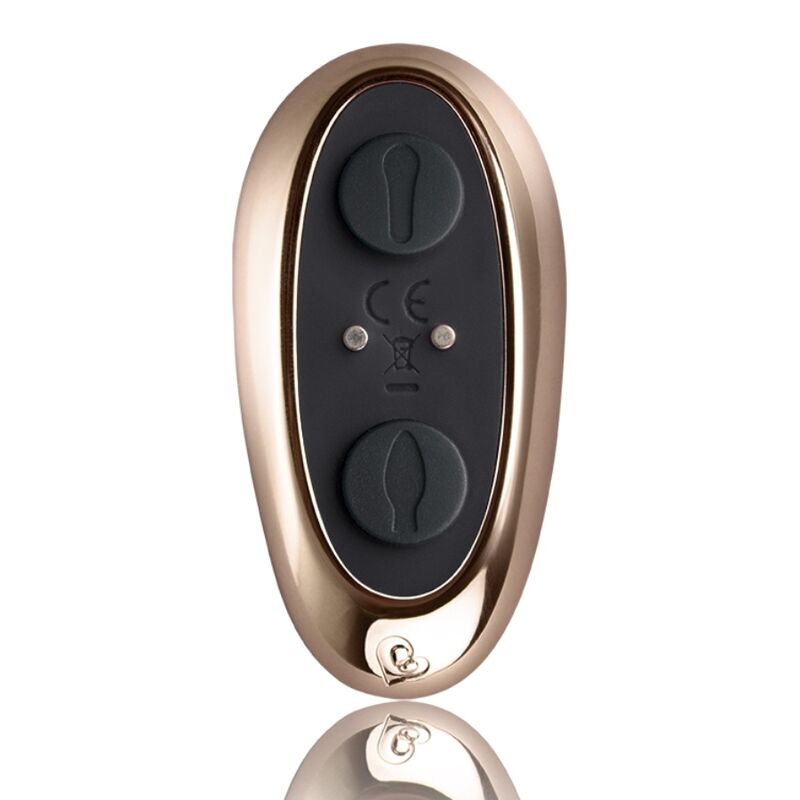 ROCKS-OFF - Cocktail Parvibrator med fjernkontroll