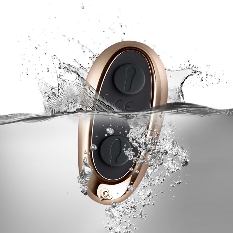 ROCKS-OFF - Cocktail Parvibrator med fjernkontroll