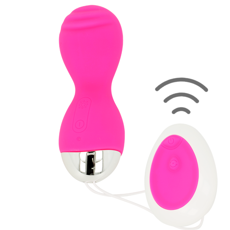 OHMAMA - Fleksibelt Oppladbart Vibrerende Egg med Fjernkontroll