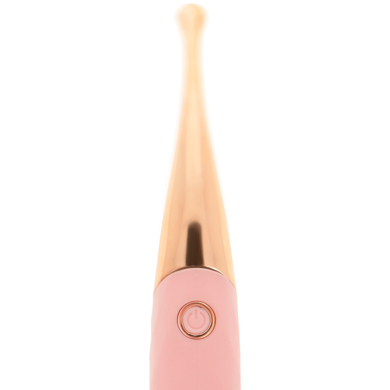 OHMAMA - Oppladbar klitorisstimulator 36 modi Rosa/Rosegull