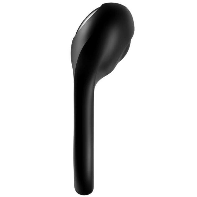SATISFYER - Duo Vibrerende Penisring Sort
