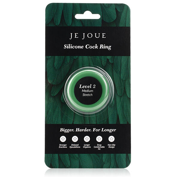 JE JOUE - Fleksibel Penisring Grønn
