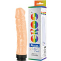 PRIDE - Eros Aqua LGBT Pride Realistisk Dildo med Vannbasert Glidemiddel