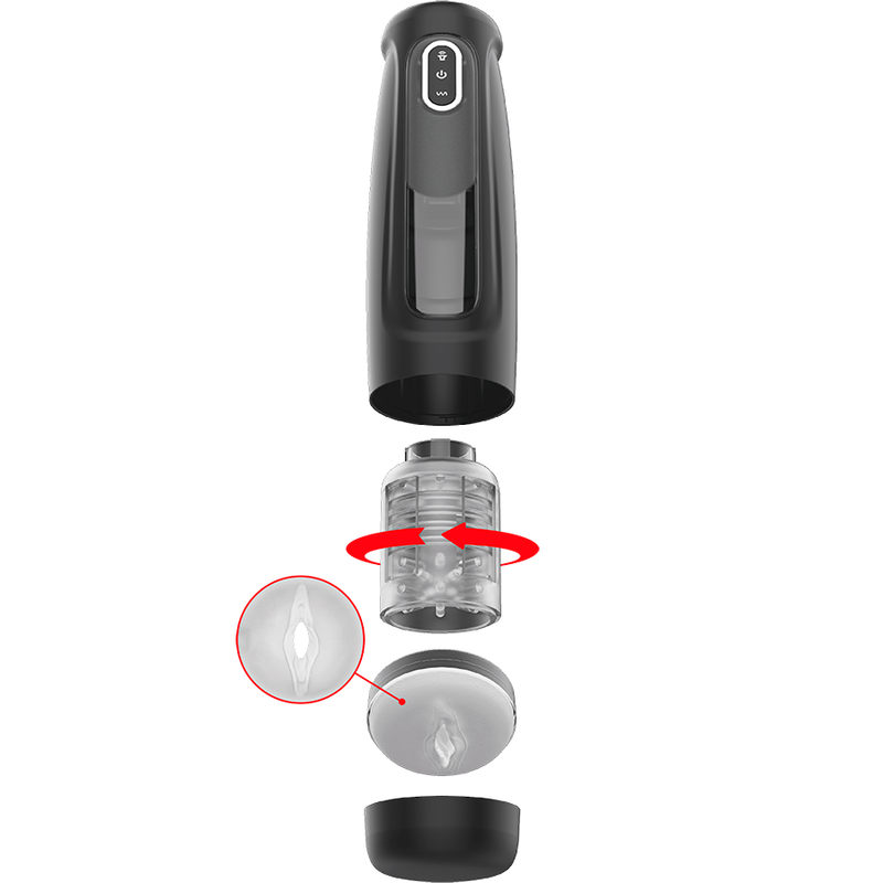 JAMYJOB - Tornado 360 Roterende masturbator