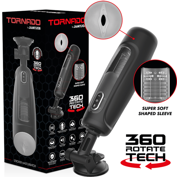 JAMYJOB - Tornado 360 Roterende masturbator