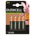 DURACELL - AA Oppladbart Batteri 1300mAh 4-pk