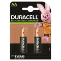 DURACELL - AA Oppladbart Batteri 2500mAh 2-pk