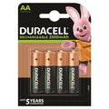 DURACELL - Oppladbart batteri HR6 AA 2500 mAh 4-pakning