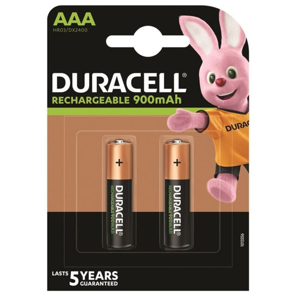DURACELL - AAA Oppladbart Batteri 900mAh 2-pk