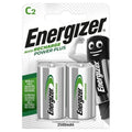 ENERGIZER - C Oppladbart Batteri 2500mAh 2-pk