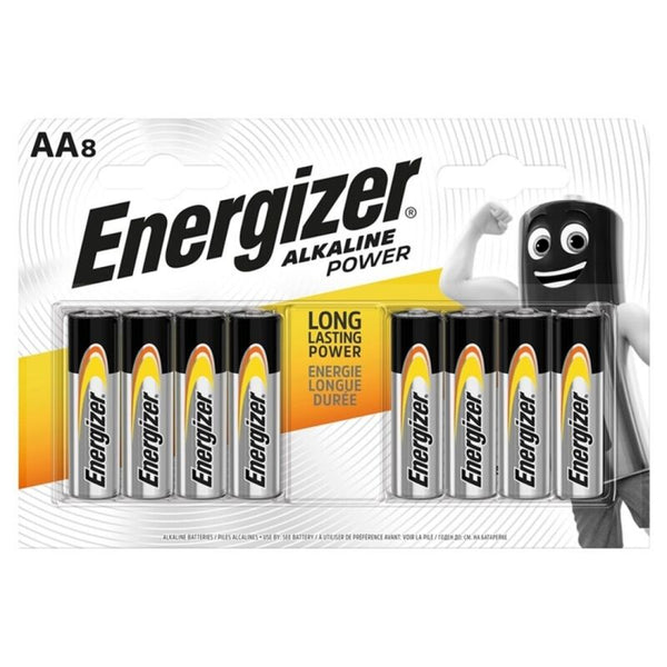 ENERGIZER - AA Alkalisk Batteri 8-pk