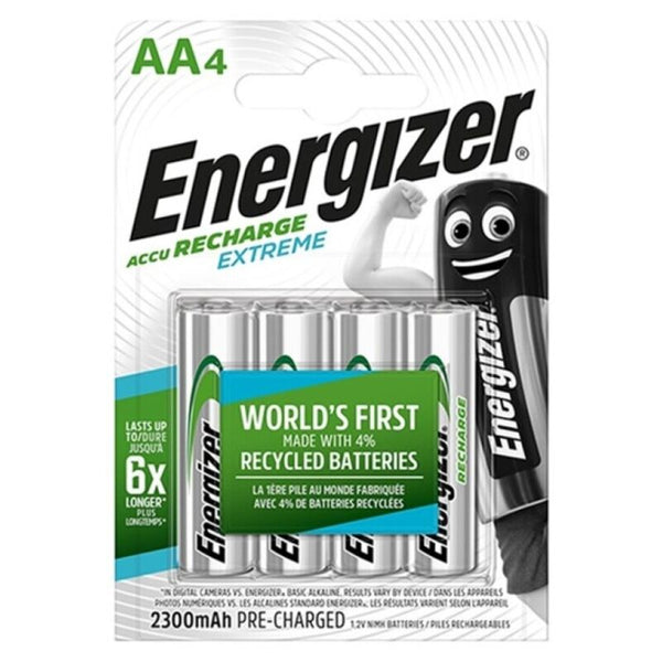 ENERGIZER - AA Oppladbart Batteri 2300mAh 4-pk