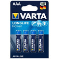 VARTA - AAA Alkalisk Batteri 4-pk