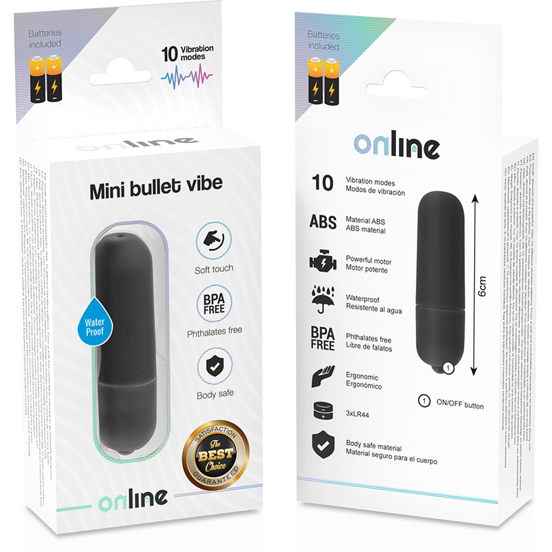 ONLINE - Mini Bullet Vibrerende kule