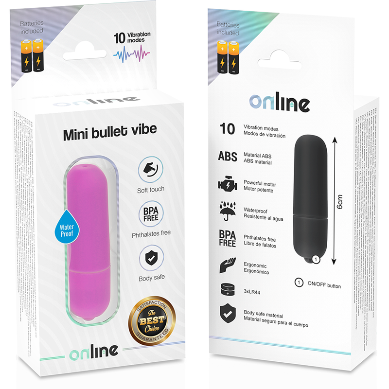 ONLINE - Mini Bullet-vibrator