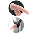 KING COCK - Plus 3D Realistisk Dildo med Svingende Baller 20,3 cm