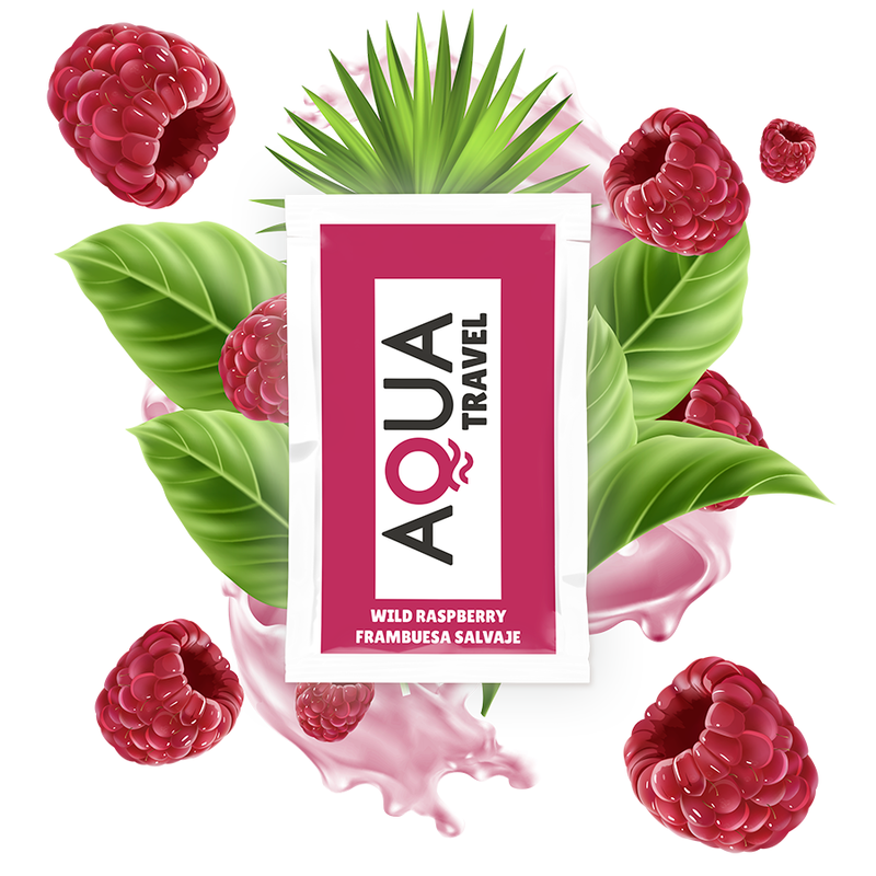 AQUA TRAVEL - Vannbasert glidemiddel Villbringebær 6 ml