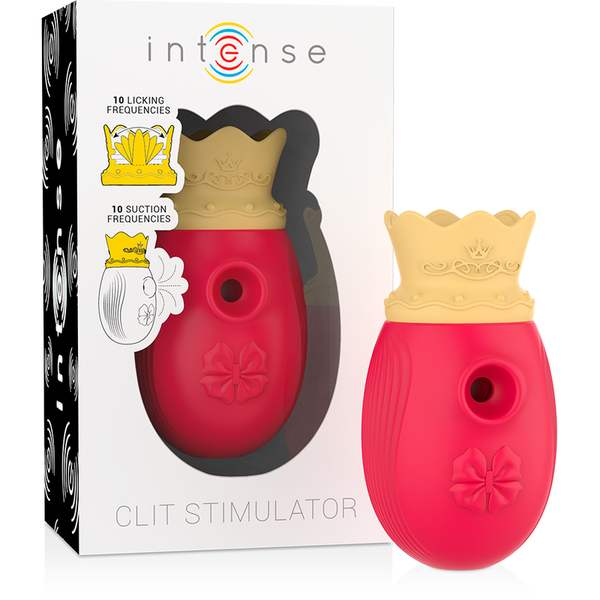 INTENSE - Klitorisstimulator 10 Suge- & Slikkemodi